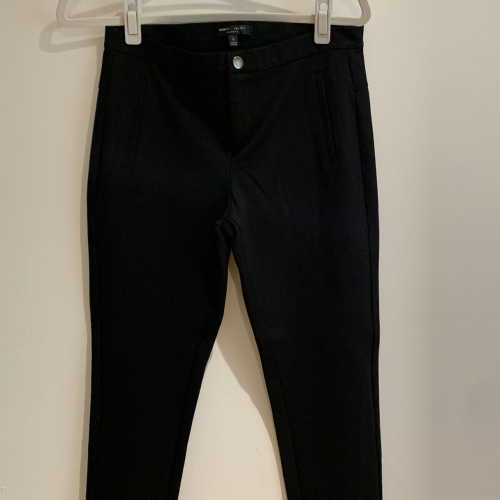 Romeo & Juliet couture size L black pants EUC